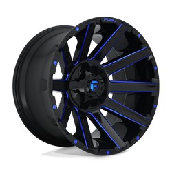 CONTRA GLOSS BLACK BLUE TINTED CLEAR 18x9 6X135/6X139.7 et1 cb106.1